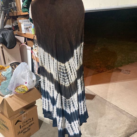 NF Free Size Tapered Dress Bohemian Style Sleeveless - Picture 4 of 4